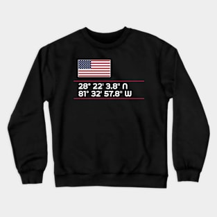 United States of America Epcot World Showcase Walt Disney World Coordinates Crewneck Sweatshirt